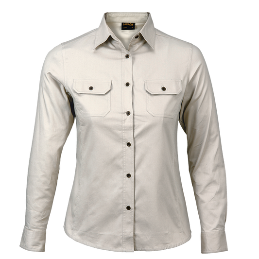 Bush Shirt Long Sleeve Ladies | Barron Clothing