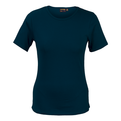 Organic Cotton Crew Neck T-Shirt Ladies | Barron Clothing