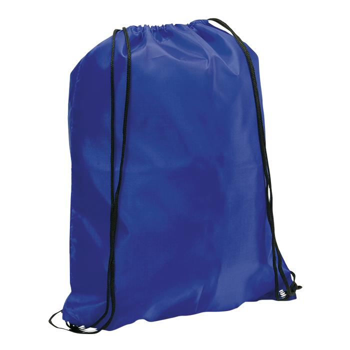 Blue Drawstring Bag