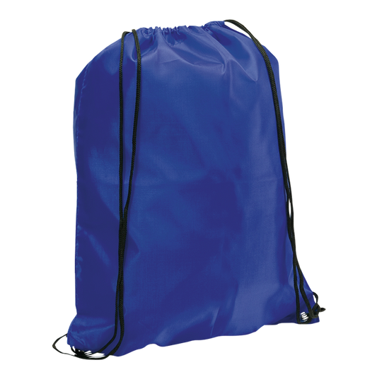 Blue Drawstring Bag