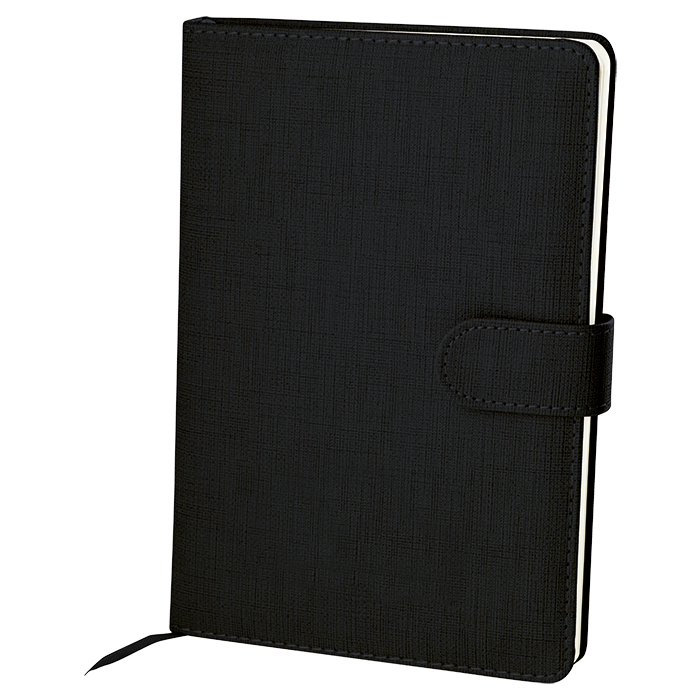 A5 Notebook With Magnetic Clip Cover