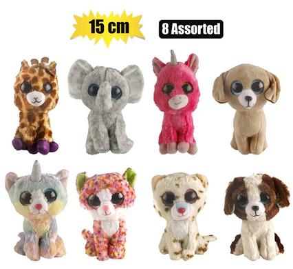 Besties Plush Animal Big Eyes Bright 15cm