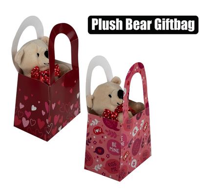 Besties Plush Bear In Giftbag 9cm Love