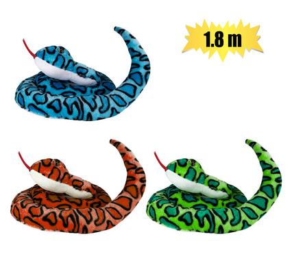 Besties Plush Snake Assorted 1.8M