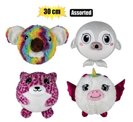 Besties Plush Ball Unicorn/Cat 30cm