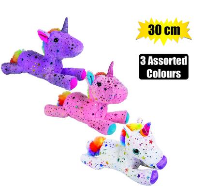 Besties Plush Unicorn 30cm Metallic Stars