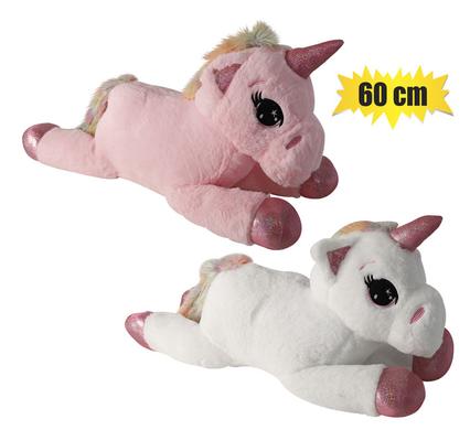 Besties Plush Unicorn Lying Down 60cm