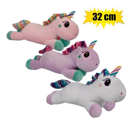 Besties Plush Unicorn With Stars Assorted 32cm