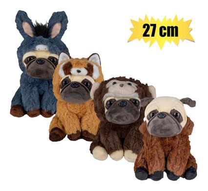Besties Plush Dog Wearing Hoodie Assorted 27cm