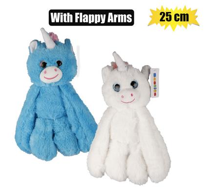 Besties Plush Animal With Flappy Bean Arms 25cm