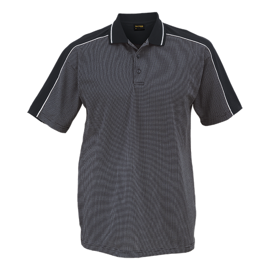 Shoulder Stripe Golfer (SS) | Custom Branded & Personalised Corporate Clothing | Just Brand