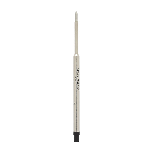 Waterman Ball Pen Refill Medium Nib Hangsell - Black - 1mm
