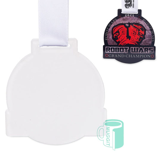 3D Medal Round Banner - Pack of 5 - product view 1