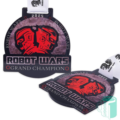 3D Medal Round Banner - Pack of 5 - product view 2