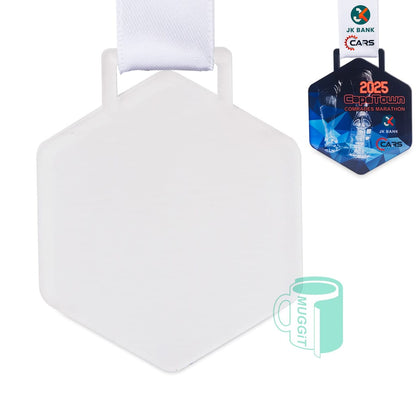 3D Medal Sublimer Diamond - Pack of 5 - product view 1