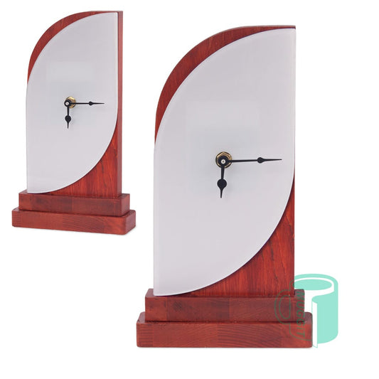 3D Sublimation Trophy Clock - product view 1