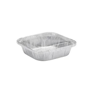 Aluminium Curry Containers with Clear Lids