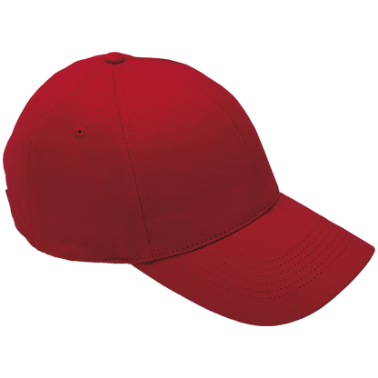 6 Panel Brushed Cotton Cap-6 Panel Caps-Just Brand