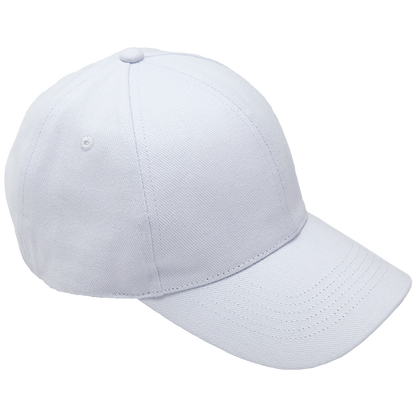 6 Panel Brushed Cotton Cap-6 Panel Caps-Just Brand