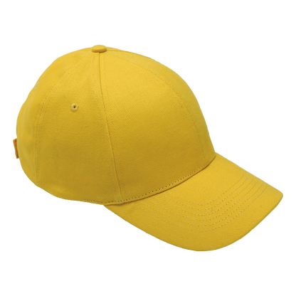 6 Panel Brushed Cotton Cap-6 Panel Caps-Just Brand
