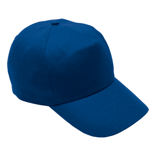Plain Blue Cap-5 Panel Caps-wholesale-5 panel-caps-Just Brand
