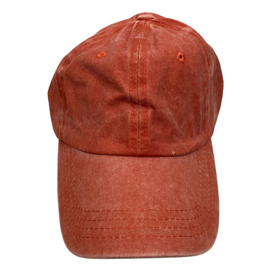 Stone Washed Cap | Peach