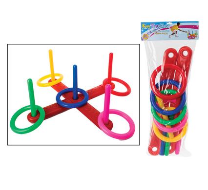 Sport Game Throw Ring Set With 5 Rings