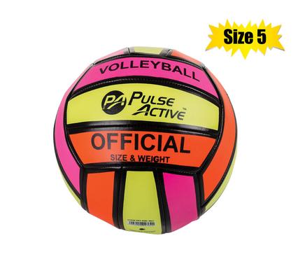Pulse Active Ball Volleyball Beach Pvc 1Ply Size 5