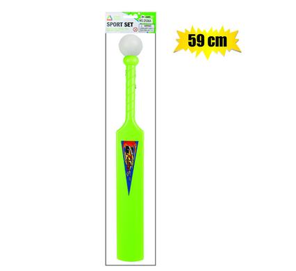 Cricket-Bat Pl With Ball 59cm