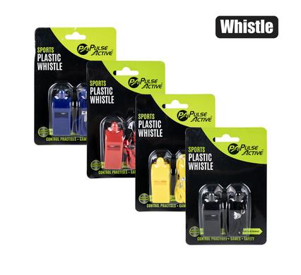 Pulse Active Whistle Sports Pl With String Blister