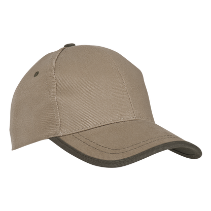 6 Panel Canvas Binding Cap-6 Panel Caps-Just Brand