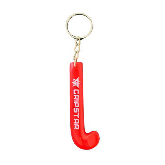 Grip Star Hockey Keyring | Red