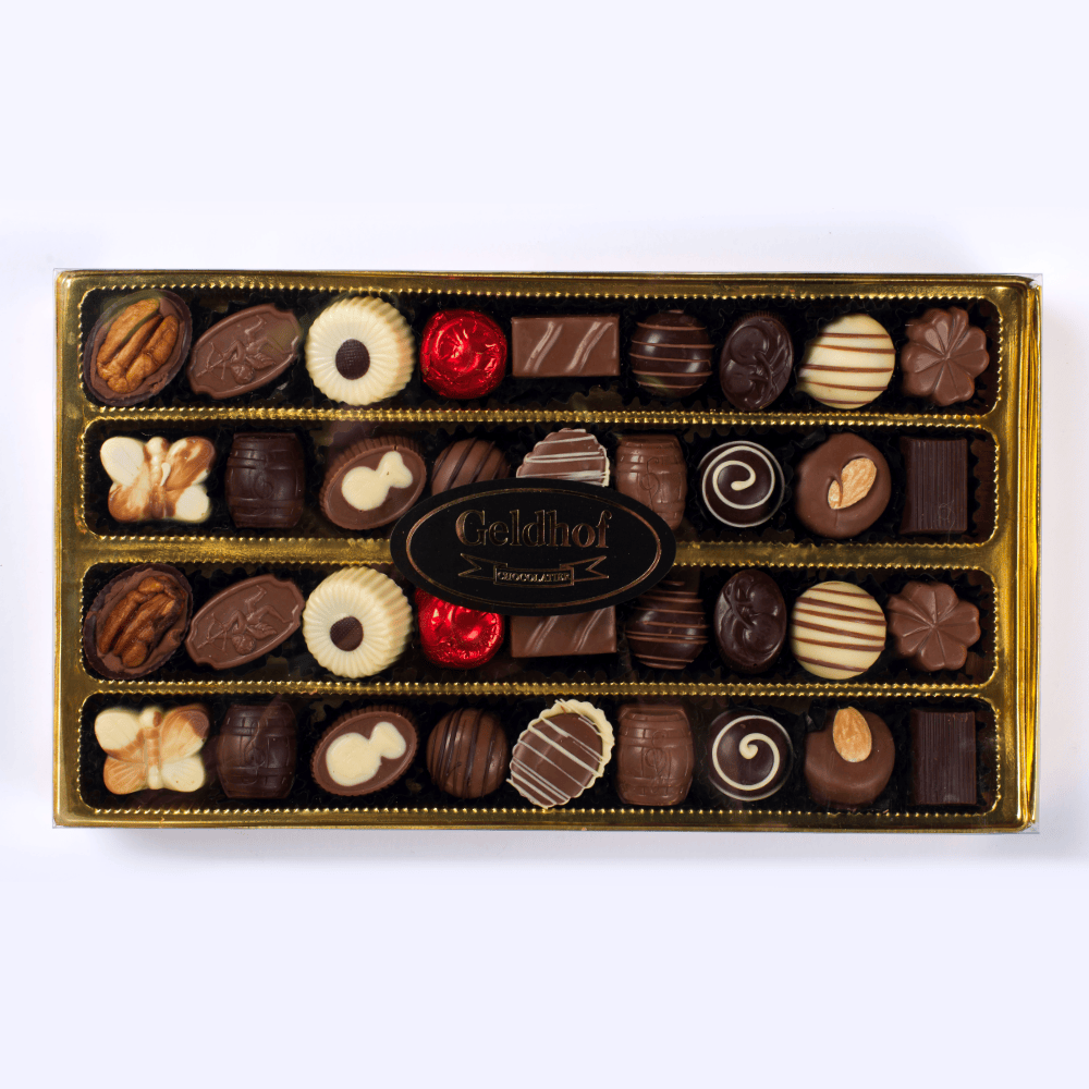 Geldhof 500g Assorted Chocolate Box (undecorated)