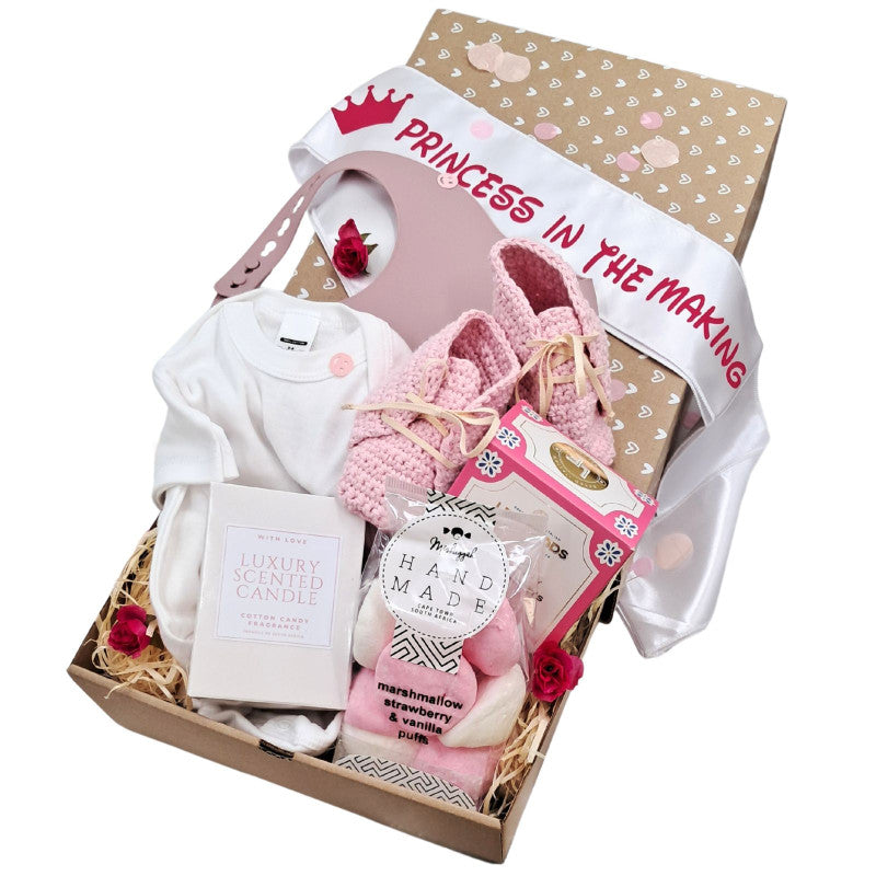 Mom to Be - Baby Girl Gift Box