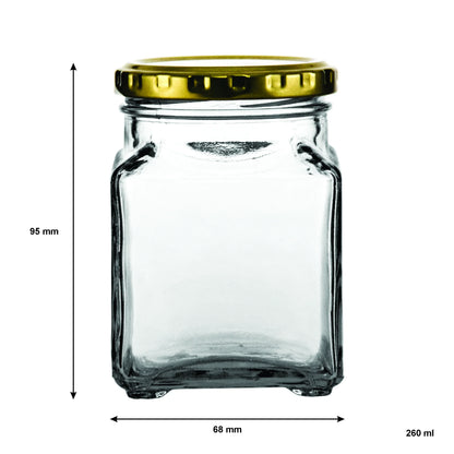 Consol Square Catering Jar