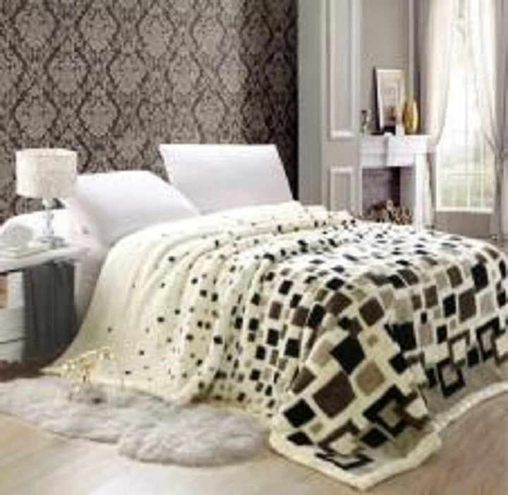 1 Ply Super Soft Double Mink Thick Warm Bed Blanket