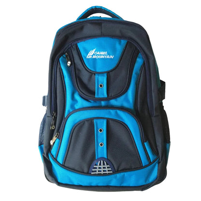 Camel Mountain Laptop Backpack | Blue