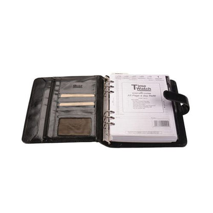 A5 Adpel Organiser Black - Pds Insert