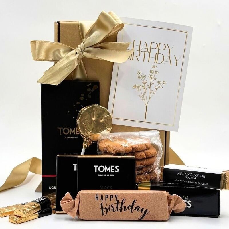 Golden Year Celebration Box