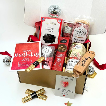Ruby Red Happy Birthday Gift Box