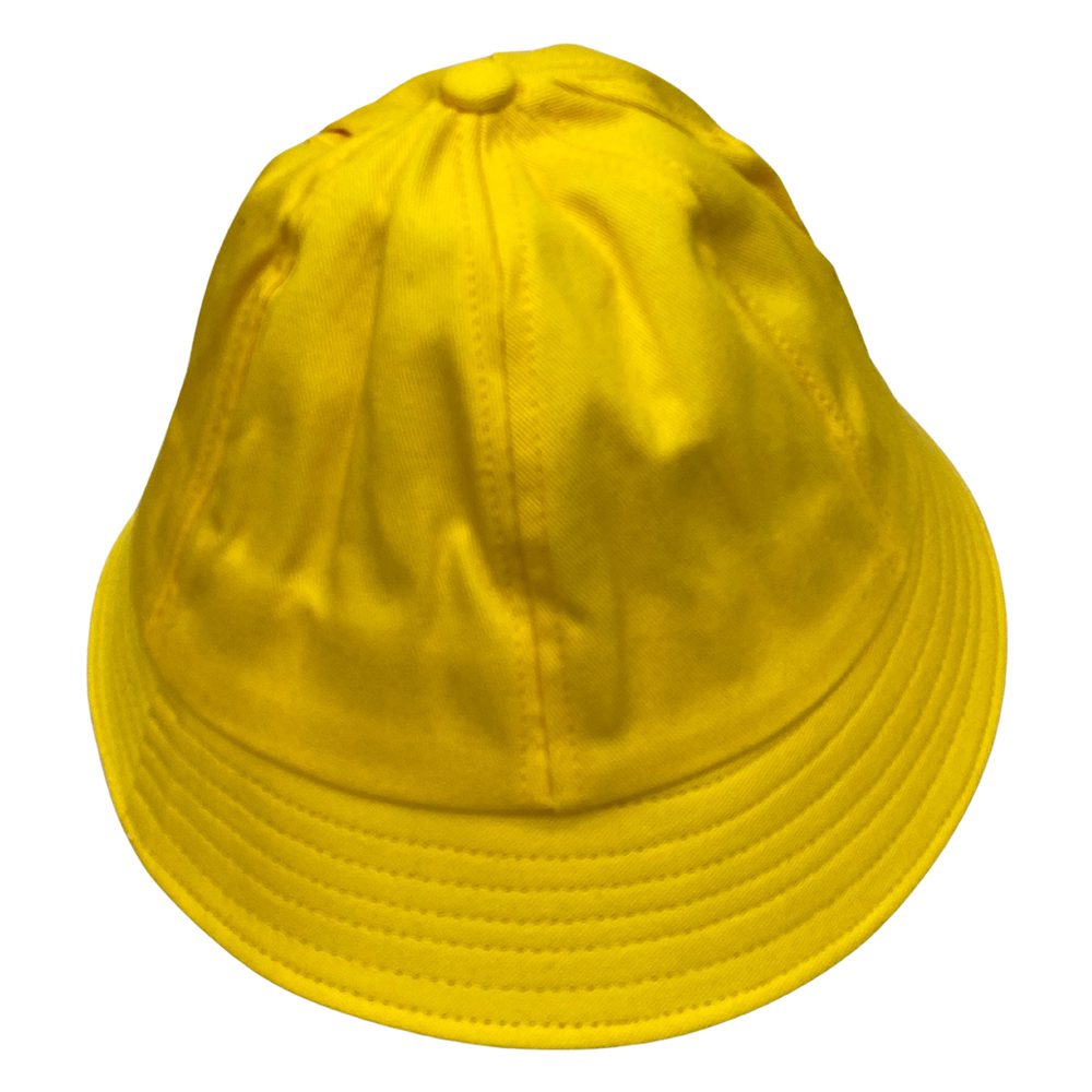 6 Panel Sporty Bucket Hat | Yellow