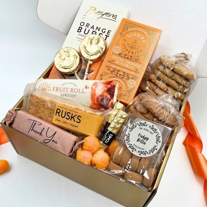 Golden Thank You Gift Box