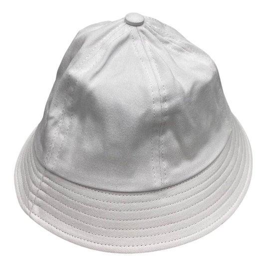 6 Panel Sporty Bucket Hat | White