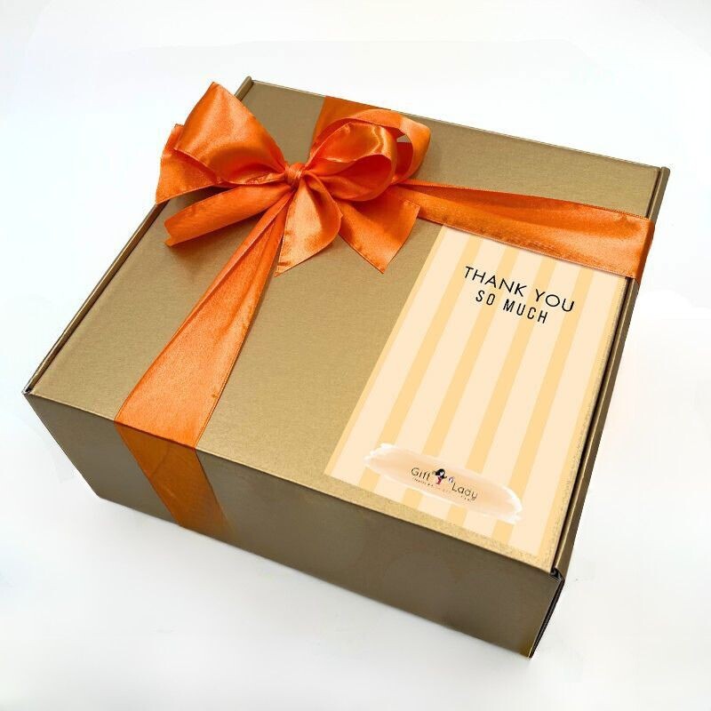 Golden Thank You Gift Box