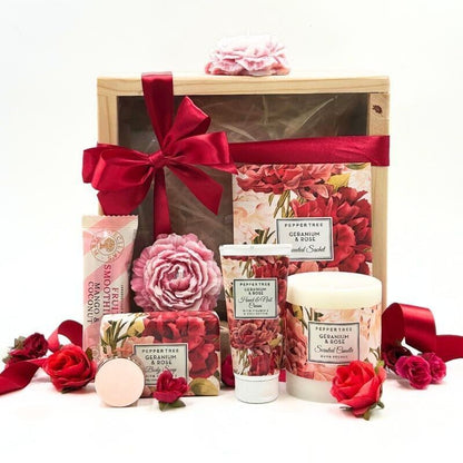 Geranium & Rose Pamper Gift Set