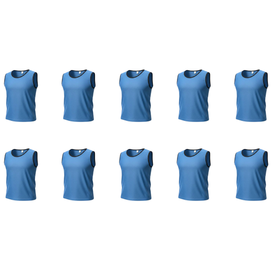 Grip Close End Bibs | Set of 10 | Blue