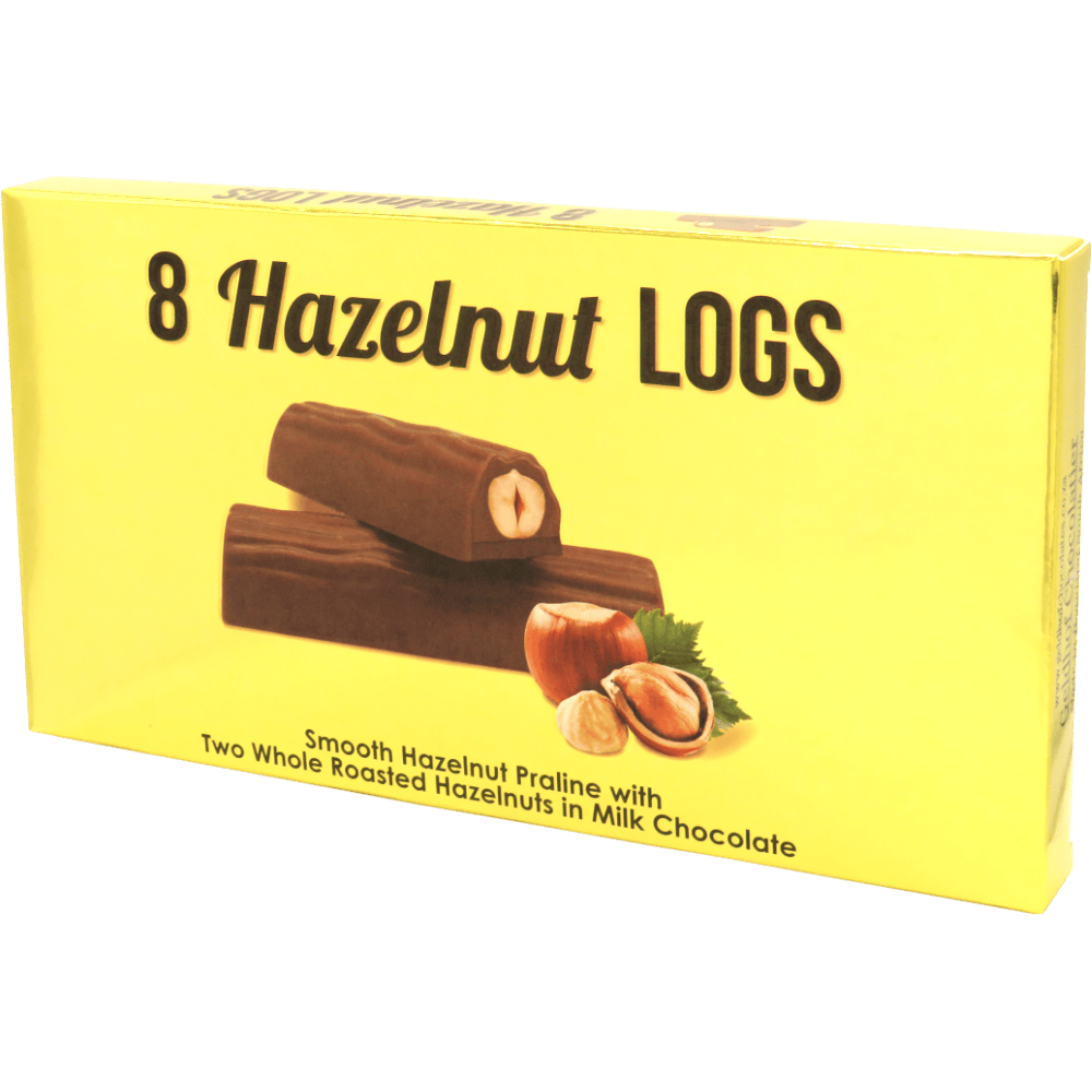 Geldhof Hazelnut Log Box (8-Piece)