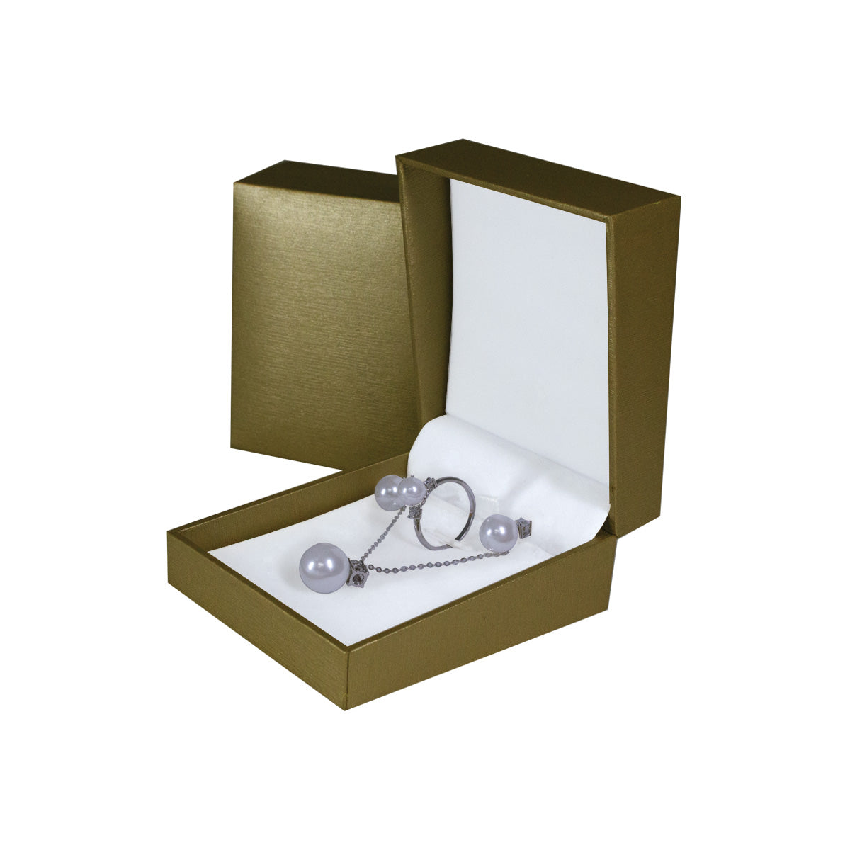 Sterling Silver Pearl Jewellery Set-Bella By Donna-Custom-brsndrd Gifts-Giftwrap Shop