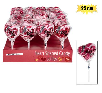 Sweet "I Love You" Lolly Heart Valentine’s Gift  