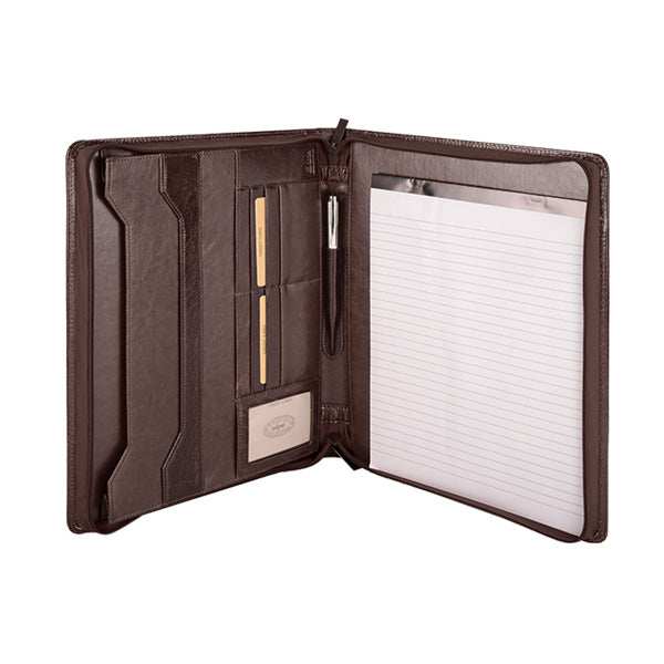 A4 Genuine Leather Zip